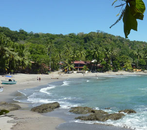 Plage au Costa Rica